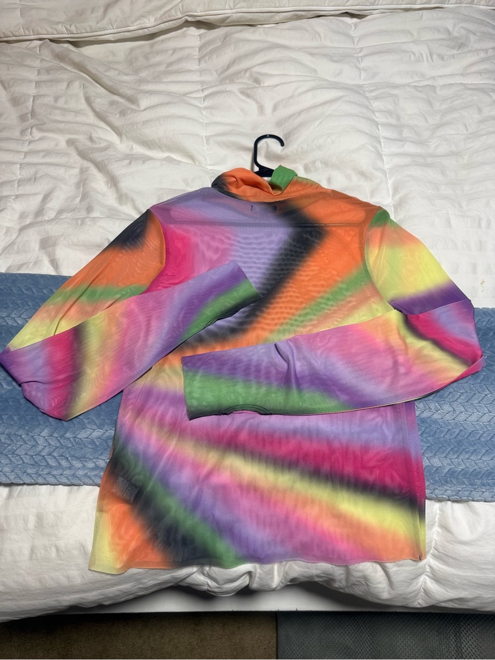 AFRM- Revolve Multicolor Tie-Dye Long Sleeve Hoodie Top